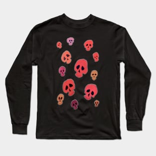 Spooky skull 4 Long Sleeve T-Shirt